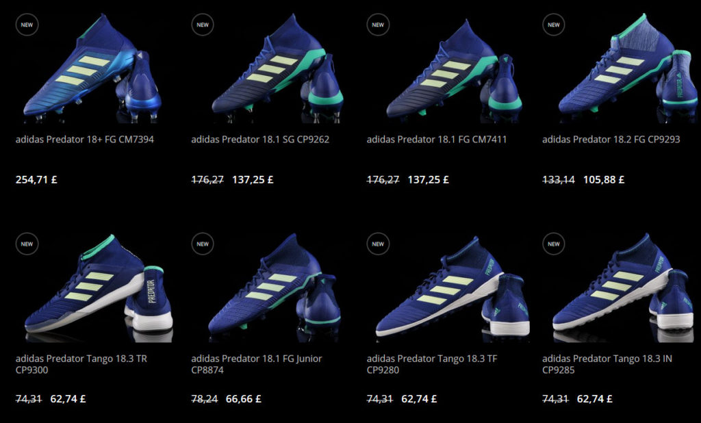 skontrolujte topánky adidas predator r-gol.com obchode 